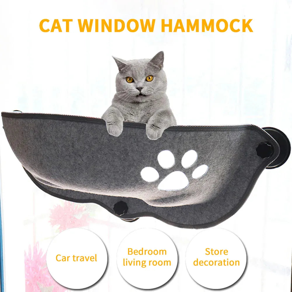 TechnuPet Cat Hammock Gray / CHINA Window Grey Cat Hammock