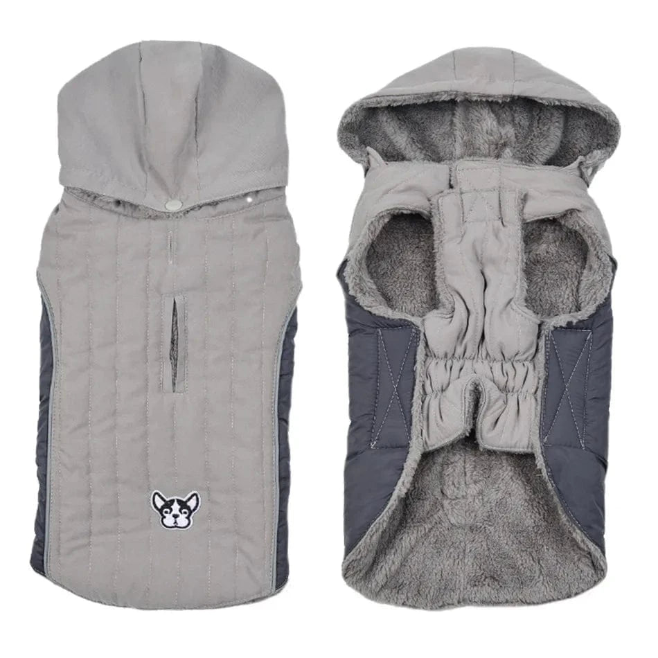TechnuPet Dog Life jacket Grey / L Winter Dog Jacket