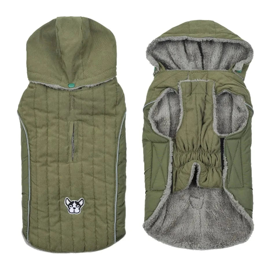TechnuPet Dog Life jacket Green / XXL Winter Dog Jacket