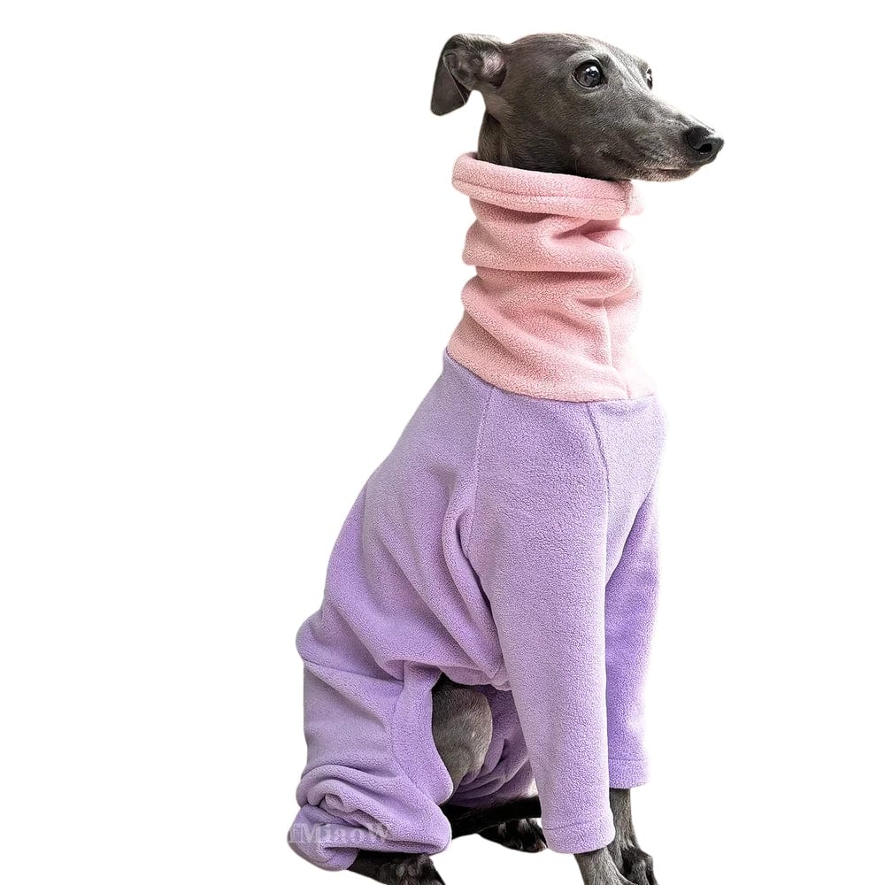 TechnuPet Cat Sweaters Winter Warm Four-Leg Pajamas for Italian Greyhound