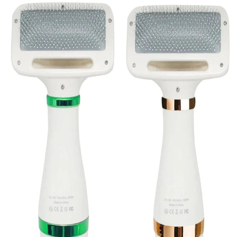 TechnuPet Dog Brush 2-in-1 Pet Hair Dryer with Slicker Brush