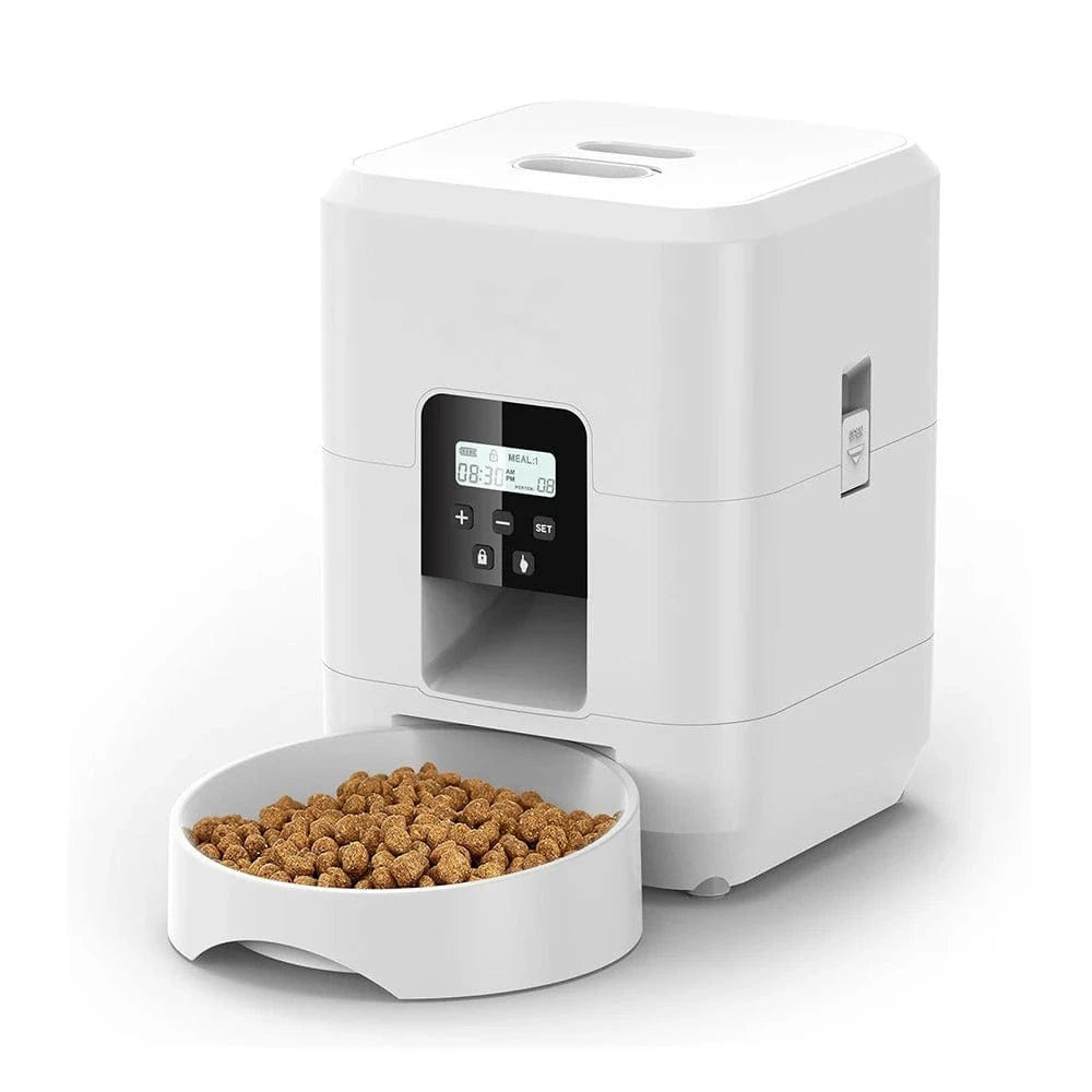 TechnuPet Pet Feeder white-button / CHINA 2L Smart Automatic Pet Feeder