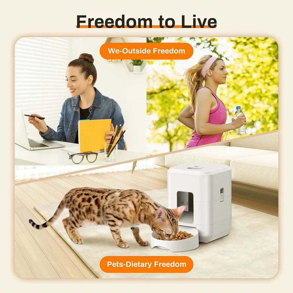 TechnuPet Pet Feeder 2L Smart Automatic Pet Feeder