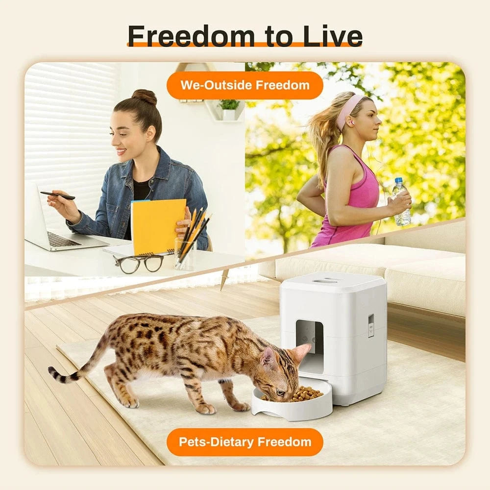 TechnuPet Pet Feeder 2L Smart Automatic Pet Feeder