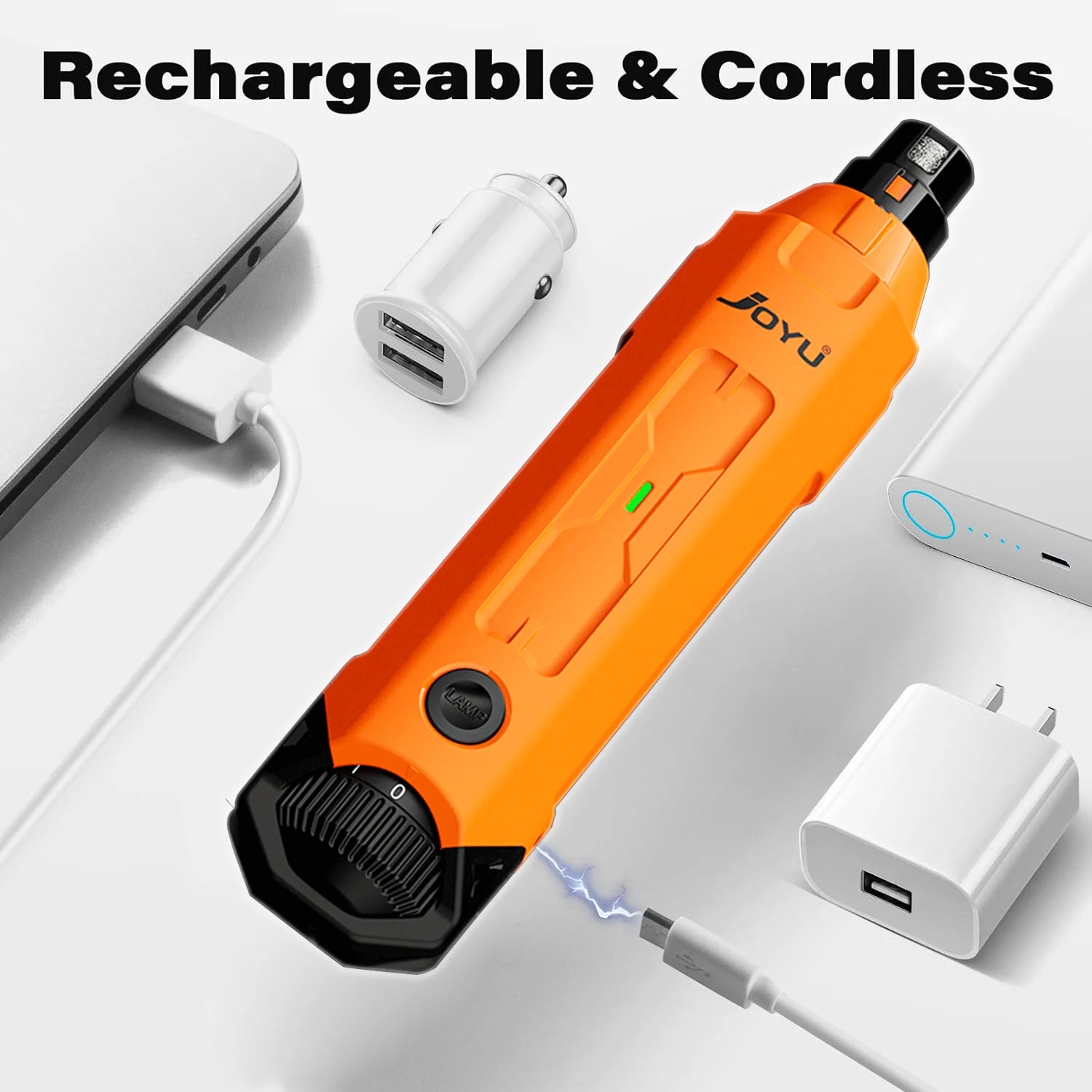 6-Speed Rechargeable Dog Nail 
Grinder
