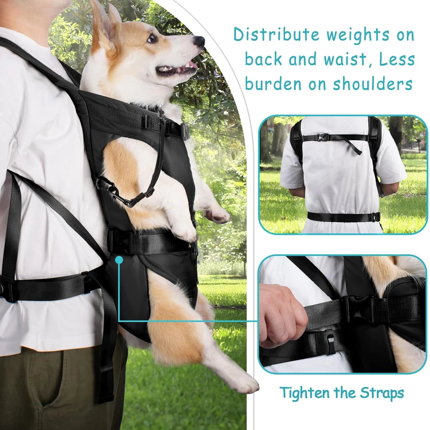 Adjustable Front Pet Carrier Backpack