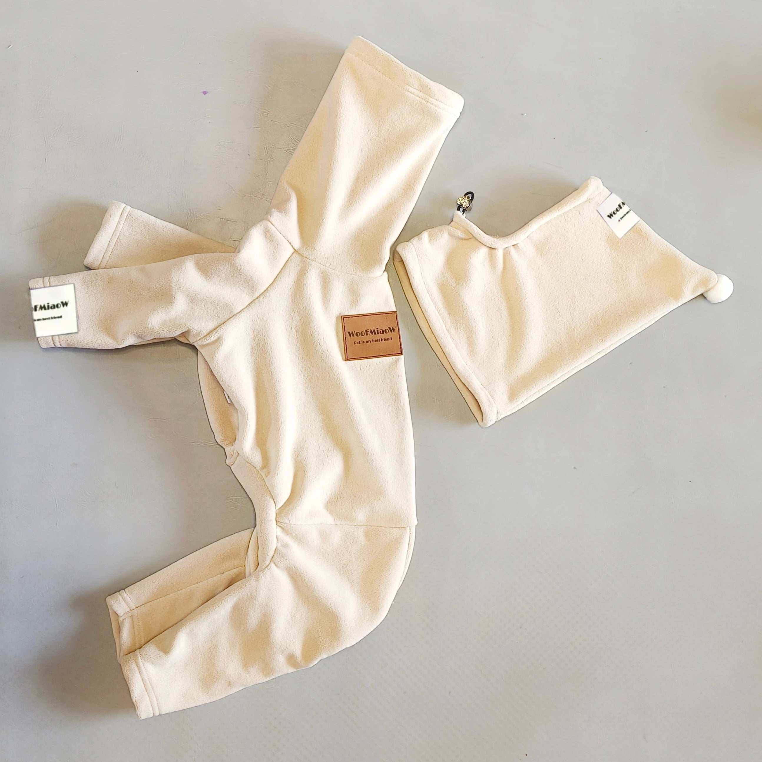 Winter Warm Four-Leg Pajamas for Italian Greyhound