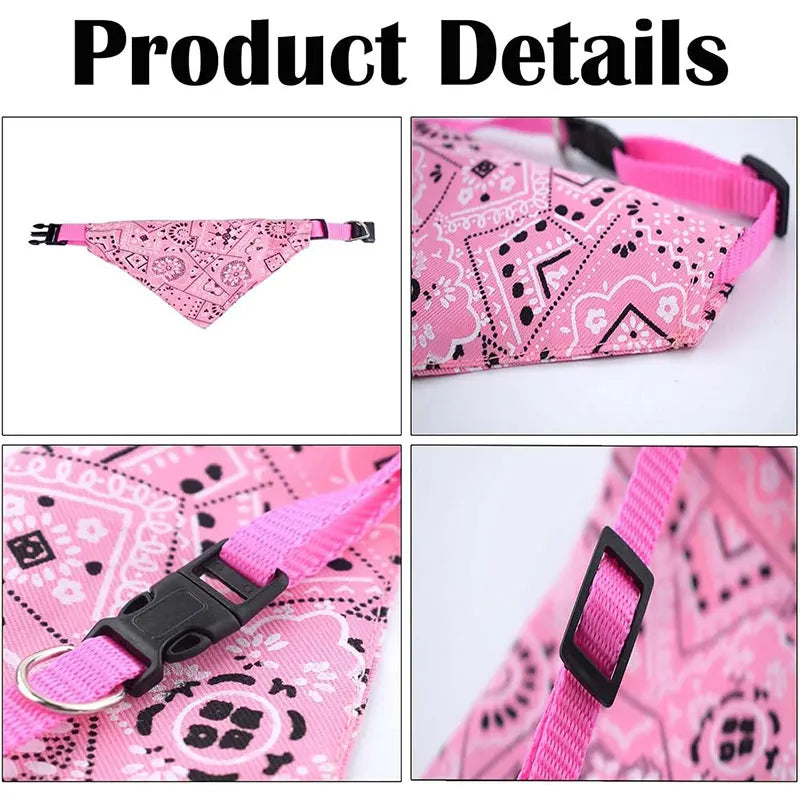 TechnuPet Pet Bandanas Adjustable Dog & Cat Bandana