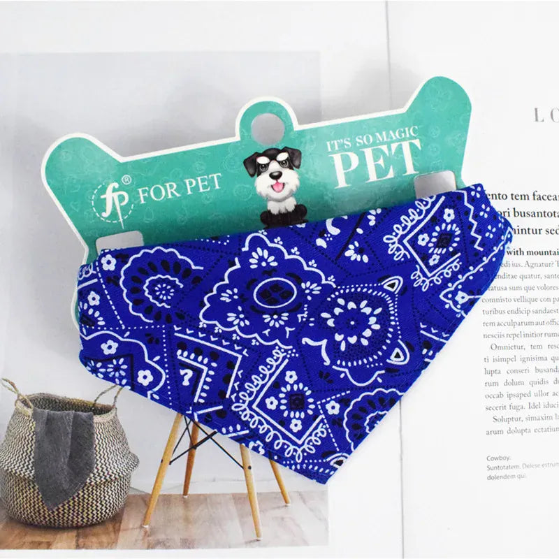 TechnuPet Pet Bandanas Adjustable Dog & Cat Bandana