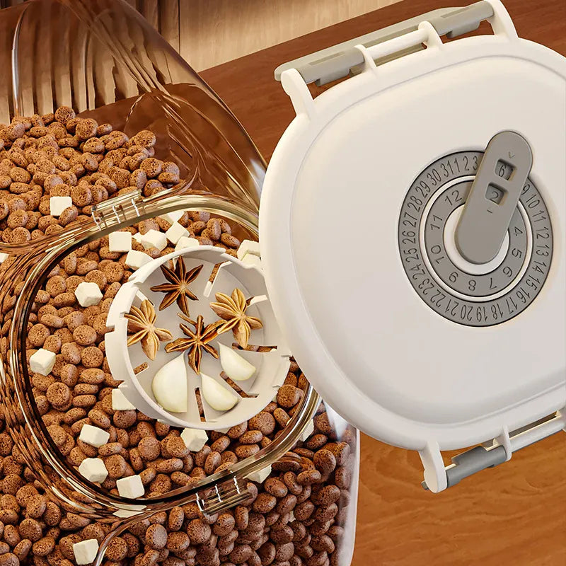 TechnuPet Pet Food Storage Airtight Pet Food Storage Container – 5/10kg Large Capacity