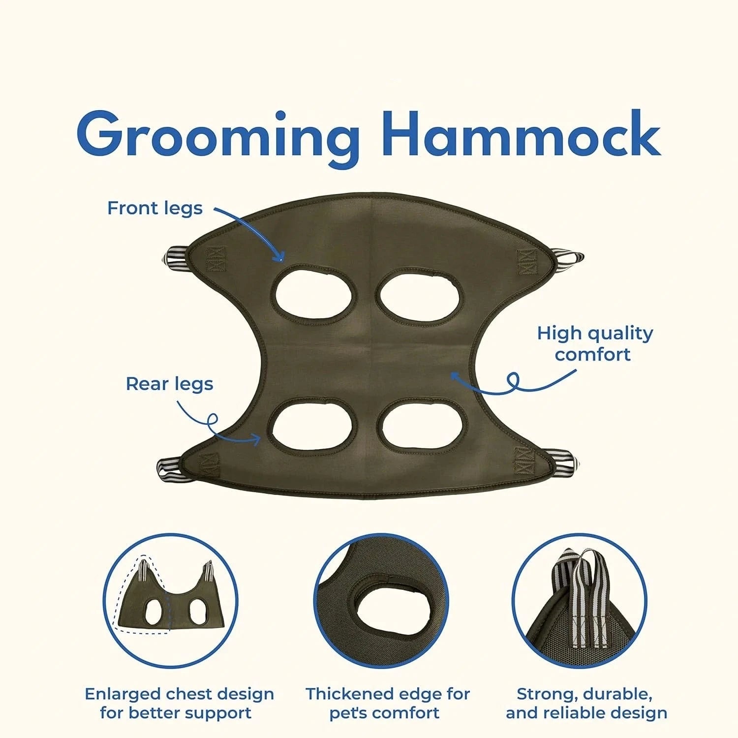 TechnuPet Cat Grooming Restraint Bag