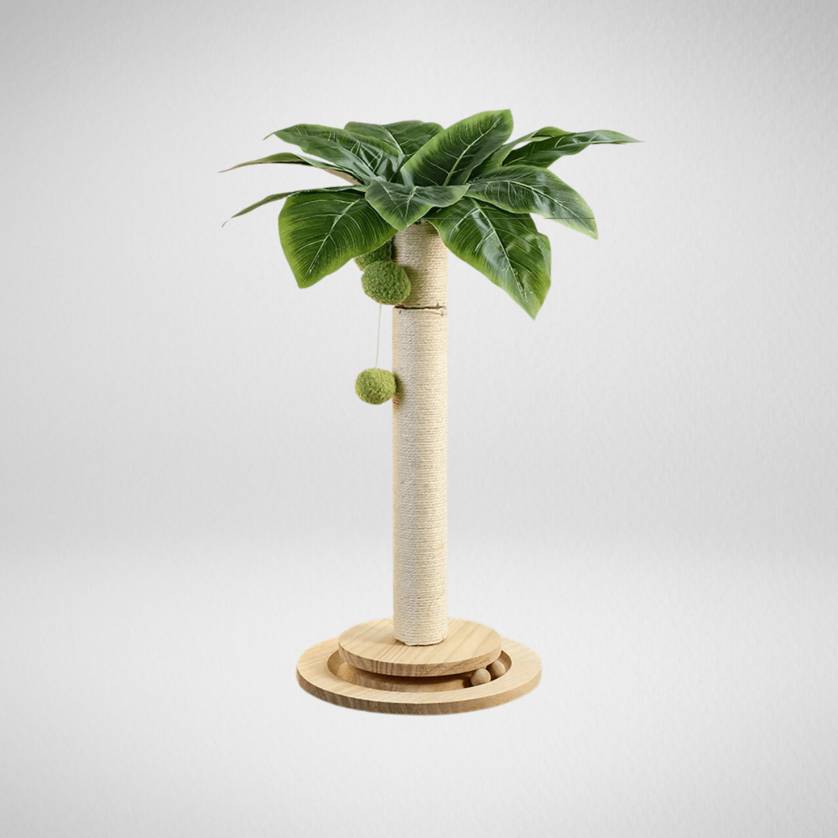 TechnuPet Cat Scratching Post Cat Scratching Post with Hanging Balls
