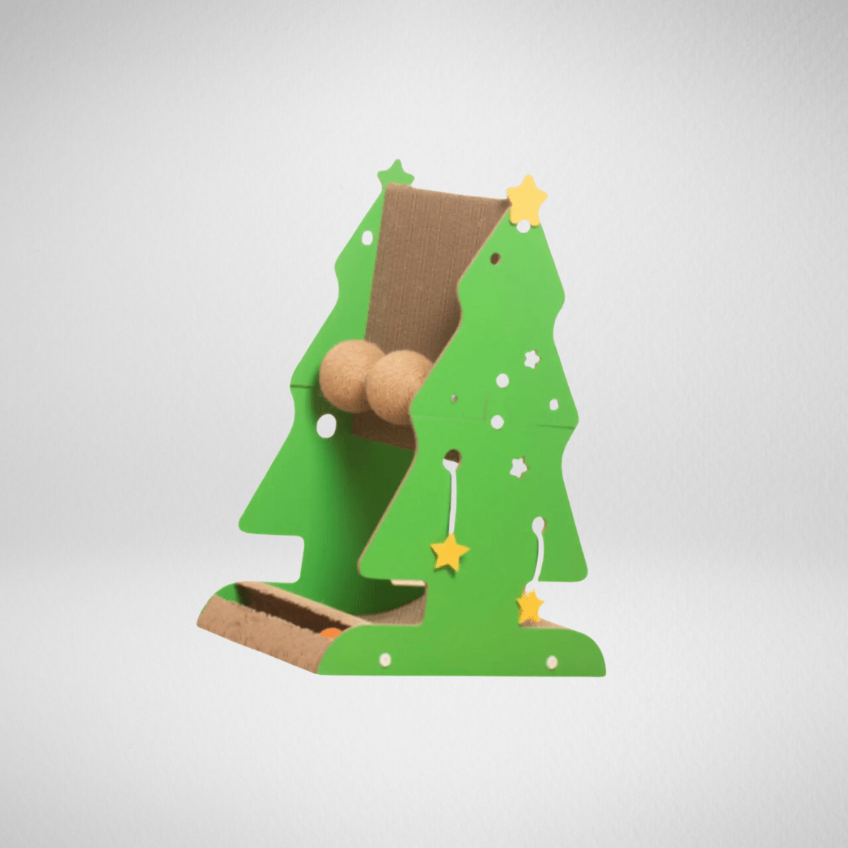 TechnuPet Cat Tree Christmas Tree Cat Scratching Post