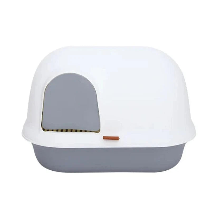 TechnuPet Smart Cat Litter Closed Corridor Cat Litter Box