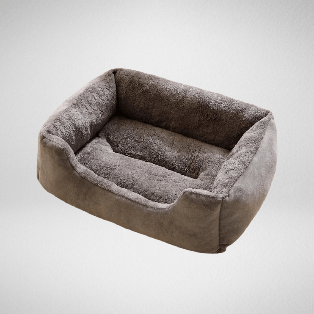 TechnuPet Cat Bed Gray / S 45x30cm Cozy Cat Bed & Cushion