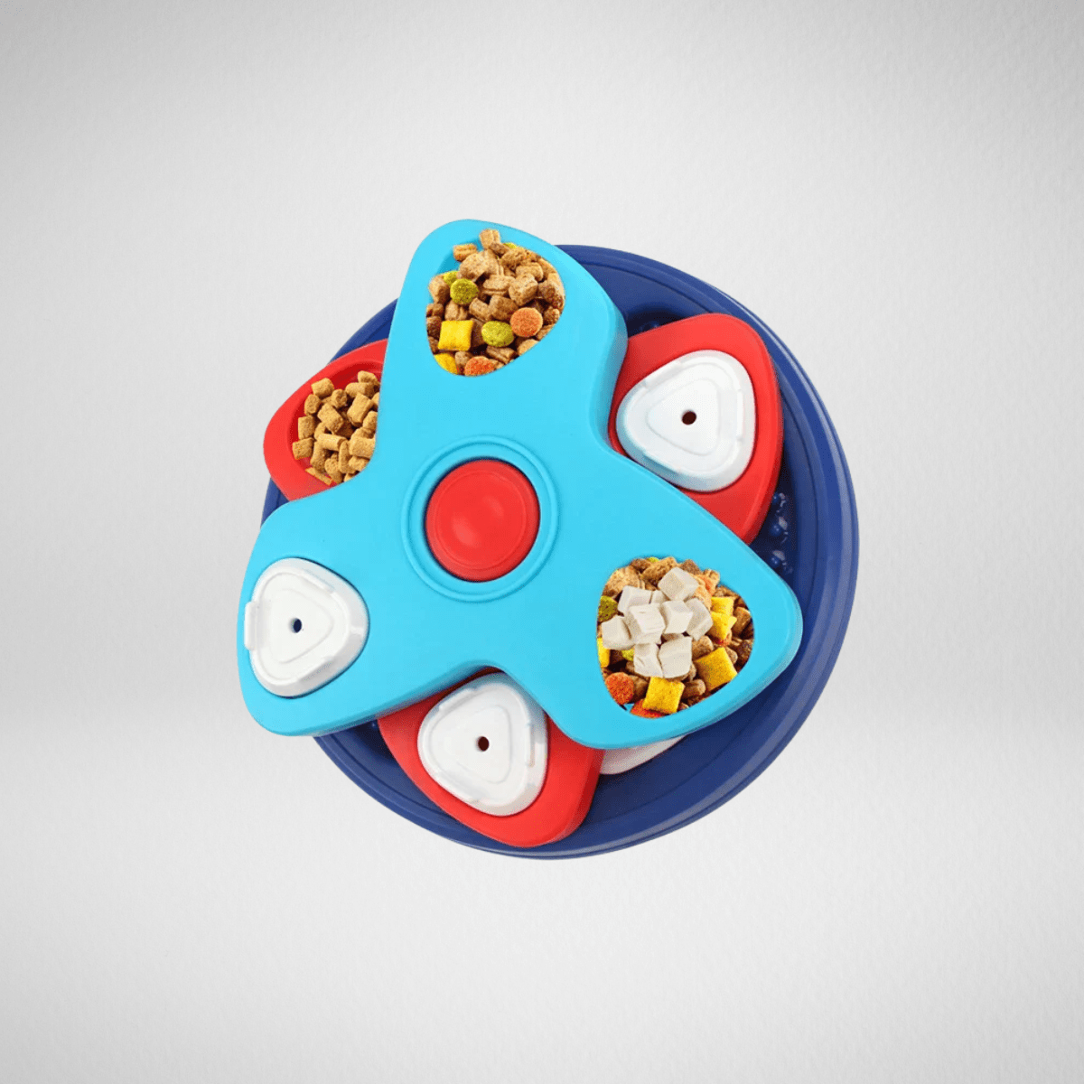 TechnuPet Dog Slow Feeder Dog Puzzle Slow Feeder Bowl