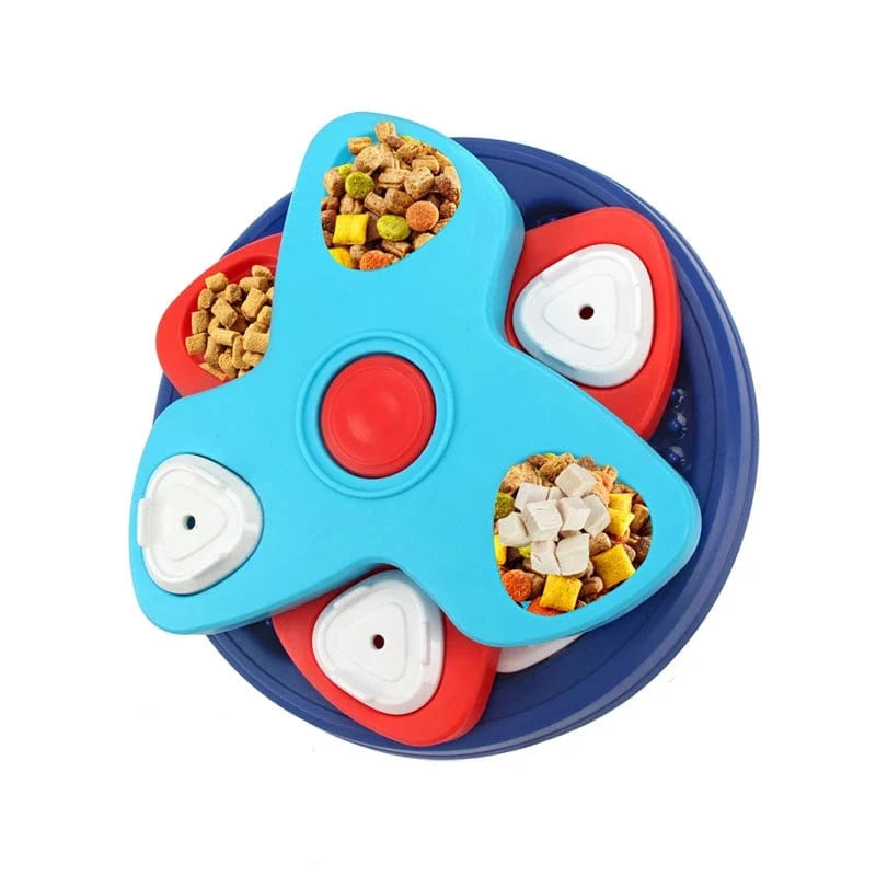 TechnuPet Dog Slow Feeder 23x23x5cm Dog Puzzle Slow Feeder Bowl
