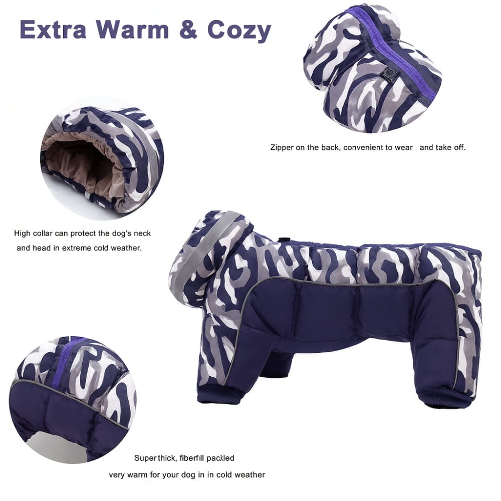 TechnuPet Pet Clothing Dog Winter Overalls