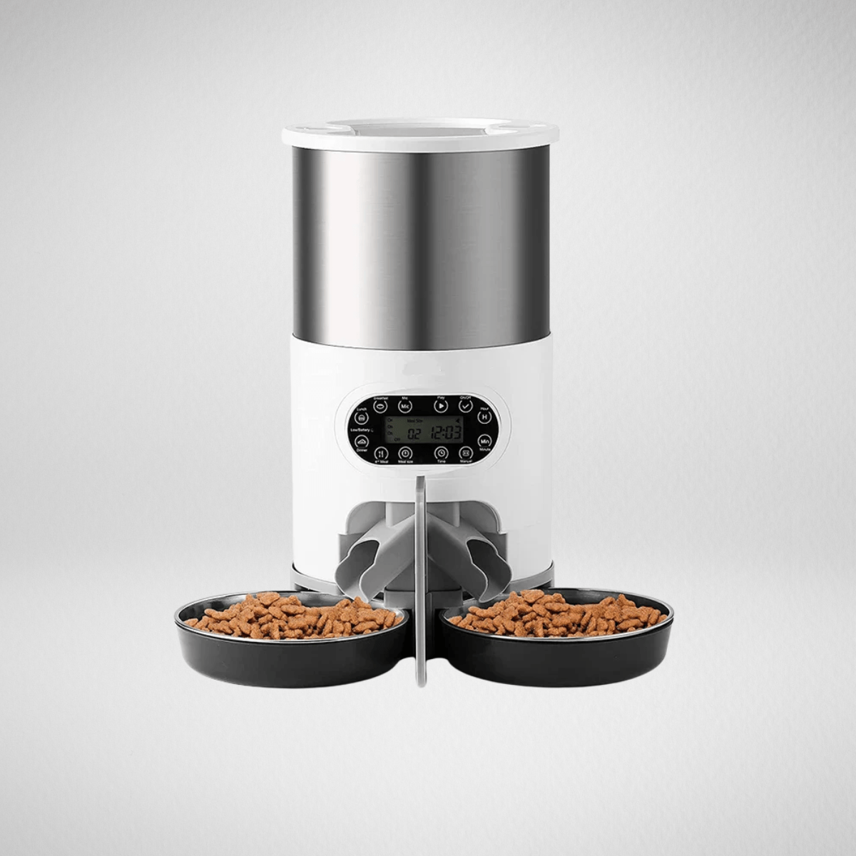 TechnuPet Dual-Meal Smart Pet Feeder