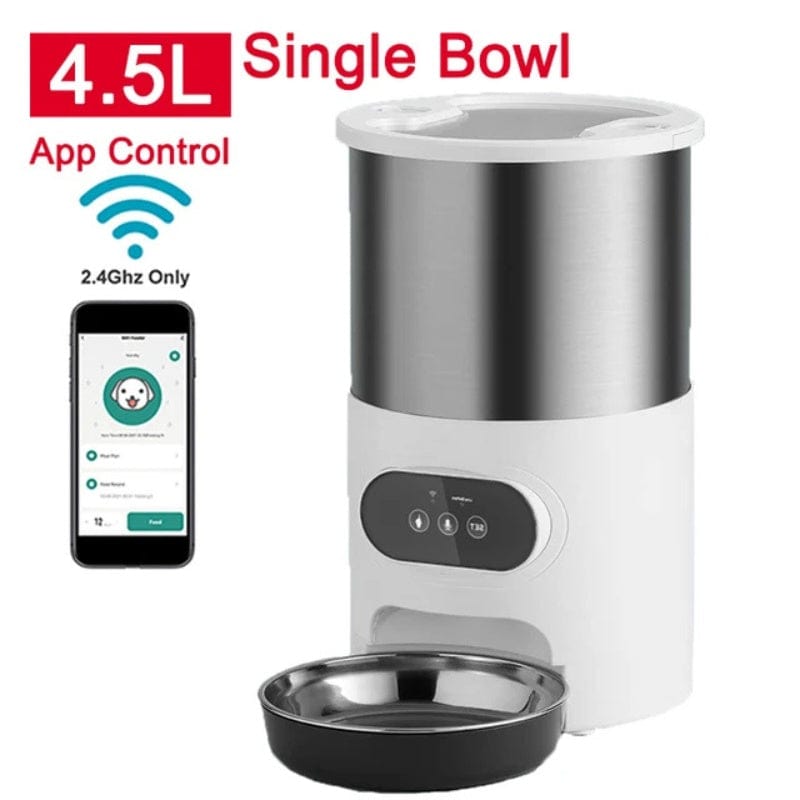 TechnuPet Dual-Meal Smart Pet Feeder