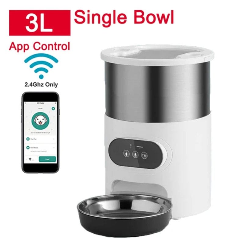 TechnuPet Dual-Meal Smart Pet Feeder