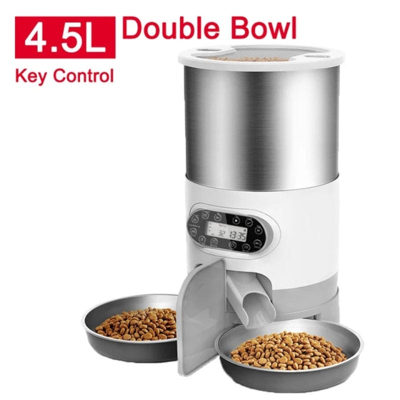 TechnuPet Dual-Meal Smart Pet Feeder