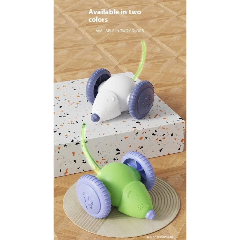 TechnuPet Smart Cat Toys Electric Mouse Car Cat Toy