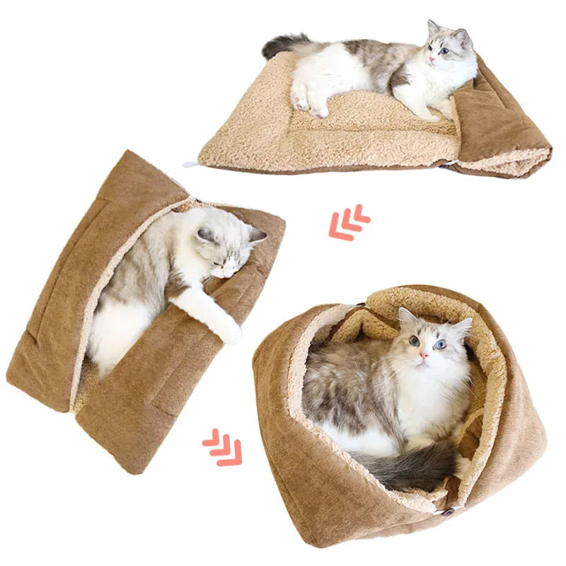 TechnuPet Cat Bed Foldable Cat Bed Mat