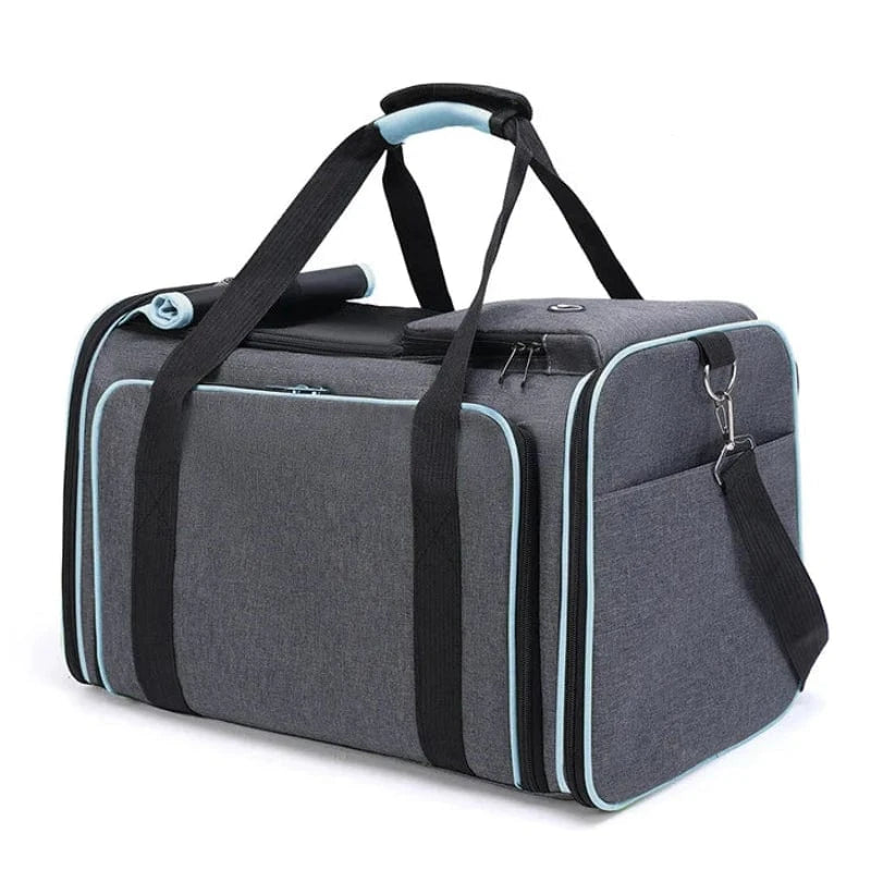 TechnuPet Cat Transport Foldable Portable Cat Travel Carrier Bag