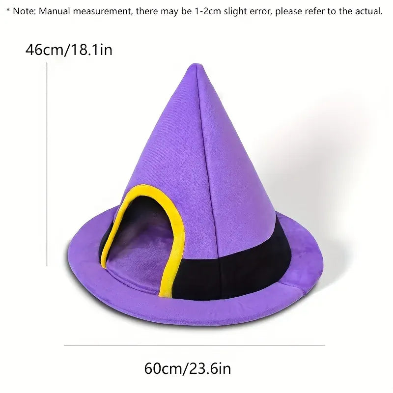 TechnuPet Cat Bed Purple / L 60x46cm Halloween Cat Bed