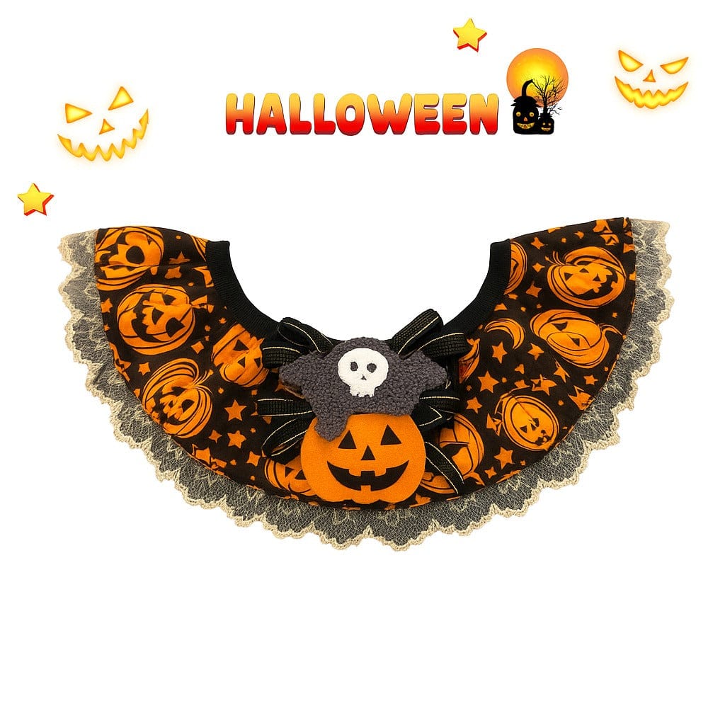 TechnuPet Cat Halloween Costumes GOLD / XS 15-20cm / CHINA Halloween Cat Collar