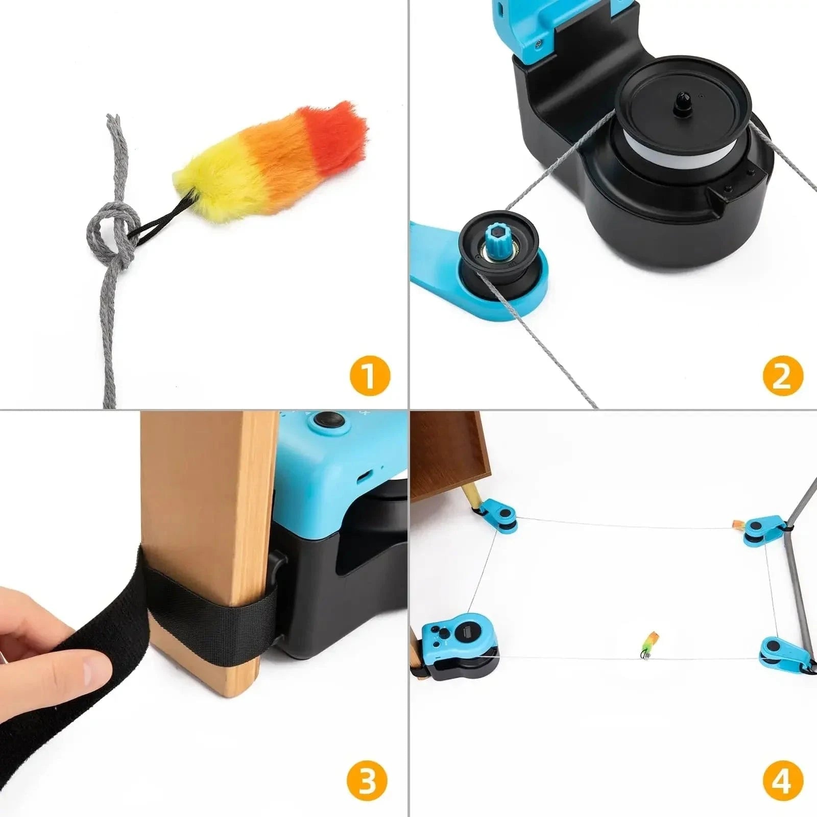 TechnuPet Cat Toys Interactive Cat Exercise Wheel for Indoor Cats