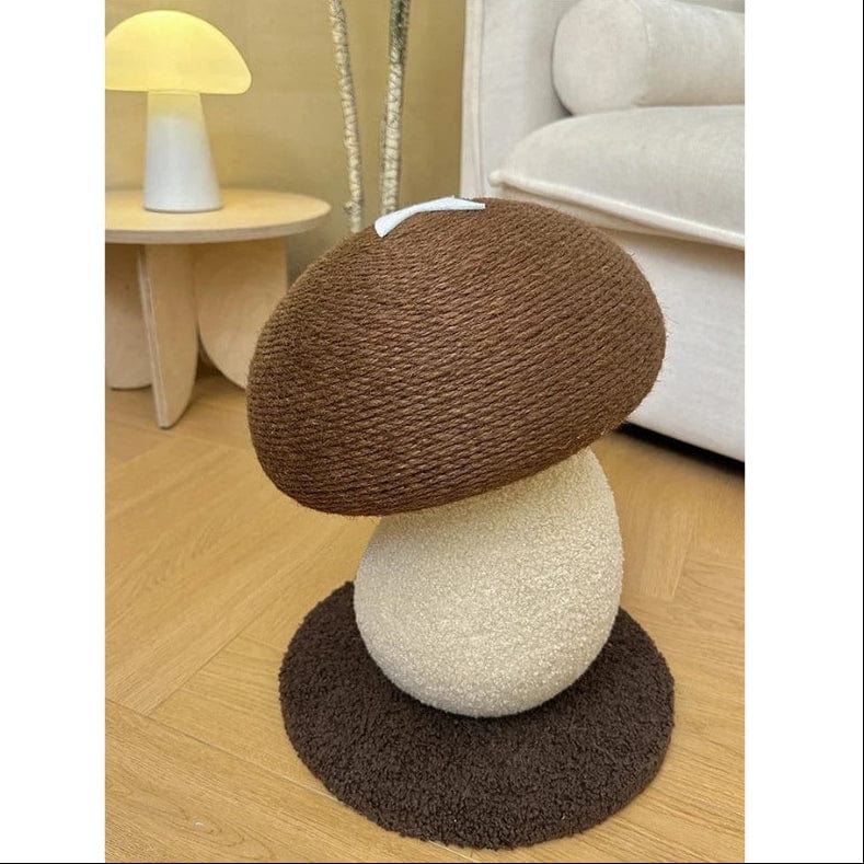 TechnuPet Cat Scratching Post Mushroom Cat Scratching Post