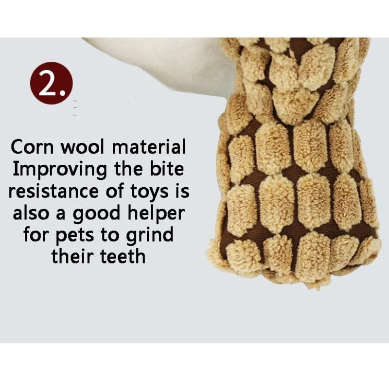 TechnuPet Dog Toys Plush Dinosaur Squeaky Dog Toy