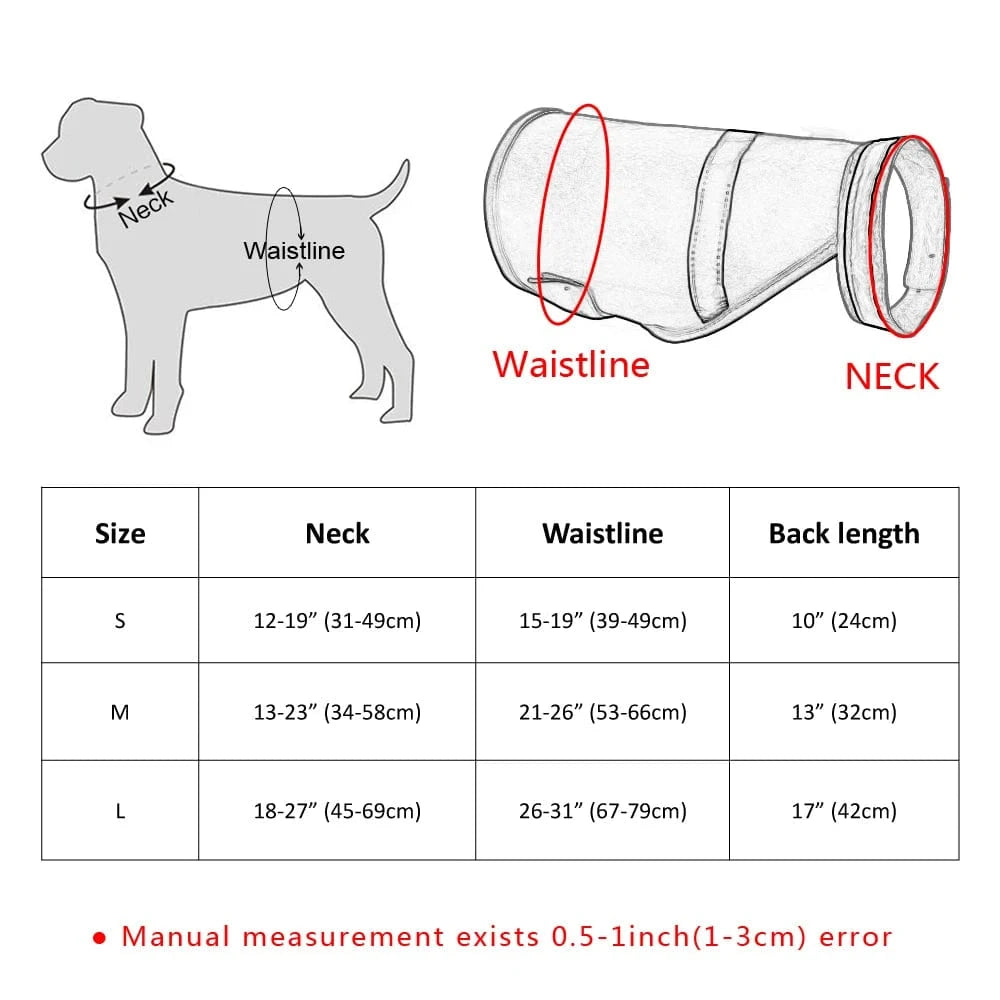 TechnuPet Reflective Dog vest Reflective Dog Safety Vest