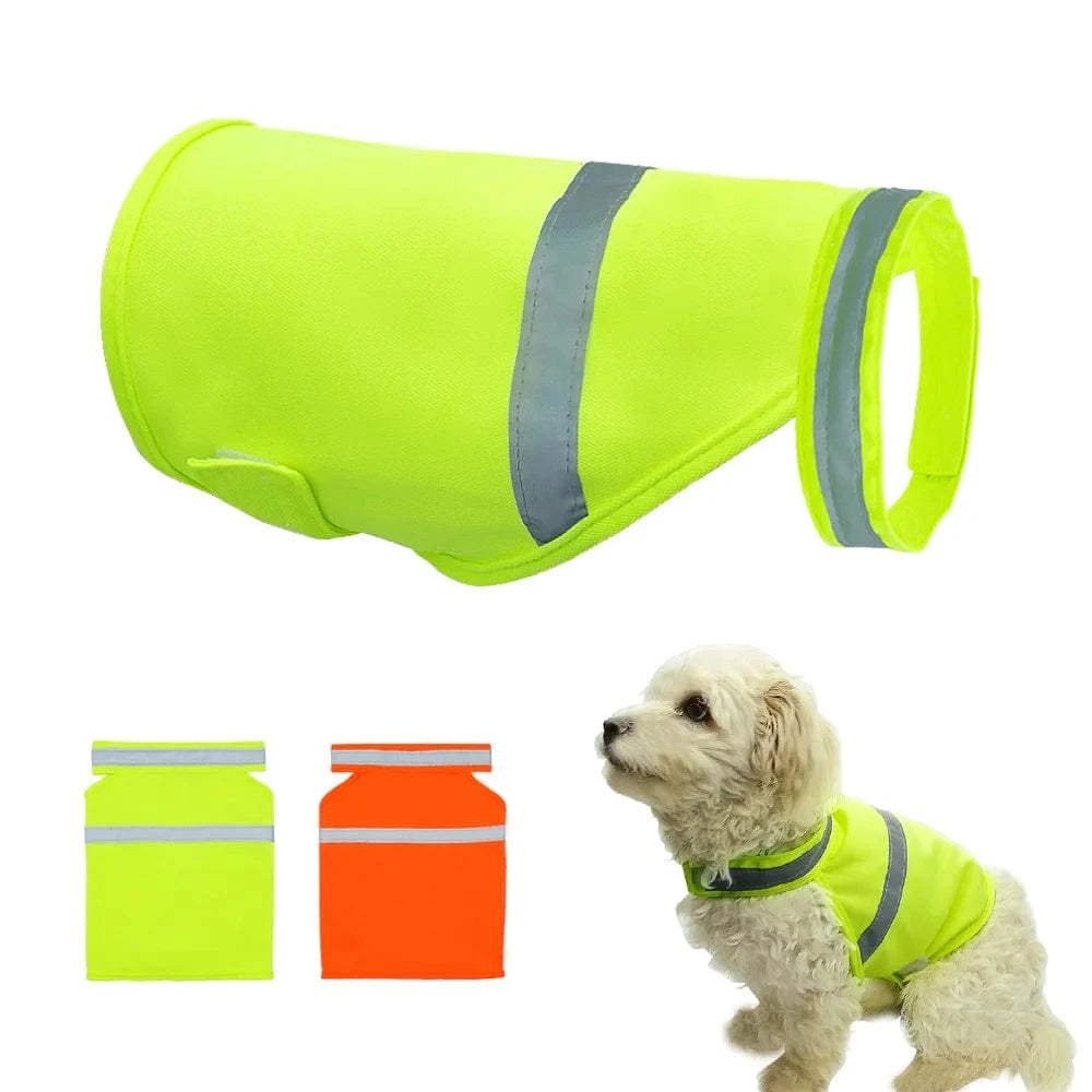 TechnuPet Reflective Dog vest Reflective Dog Safety Vest