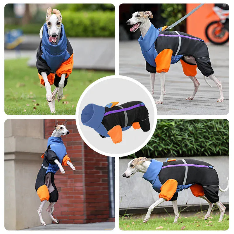 TechnuPet Pet Clothing Reflective Windproof Dog Winter Jacket