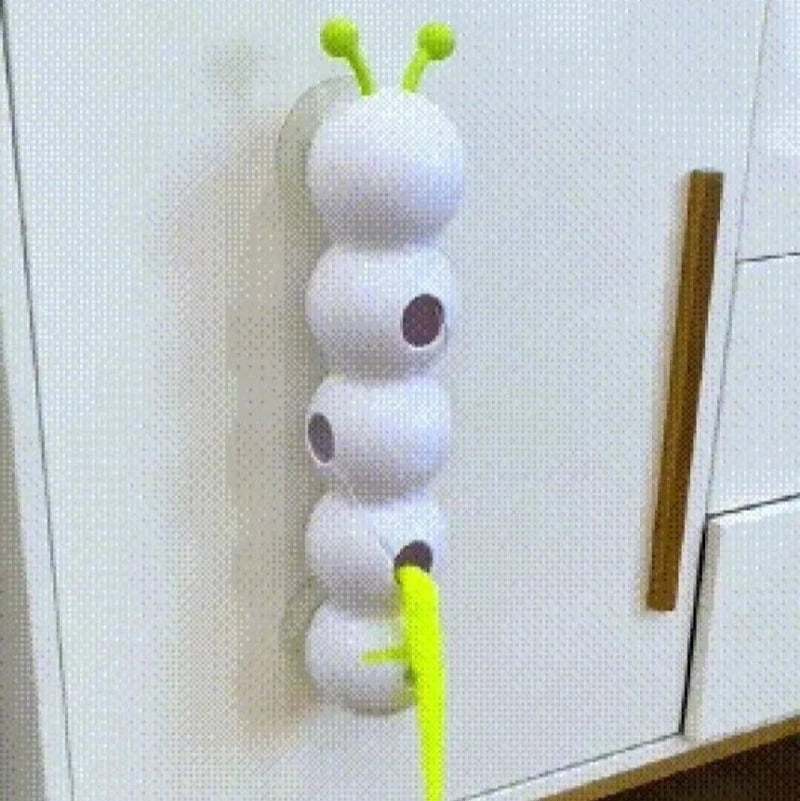 TechnuPet Smart Cat Toys White / XS（old） Self-Entertainment Caterpillar Cat Toy with Feather