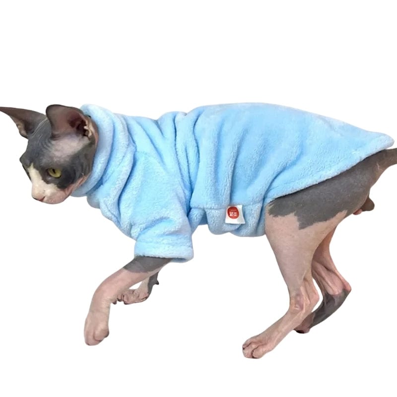 TechnuPet Cat Sweaters Turtleneck Sphynx Cat Sweater