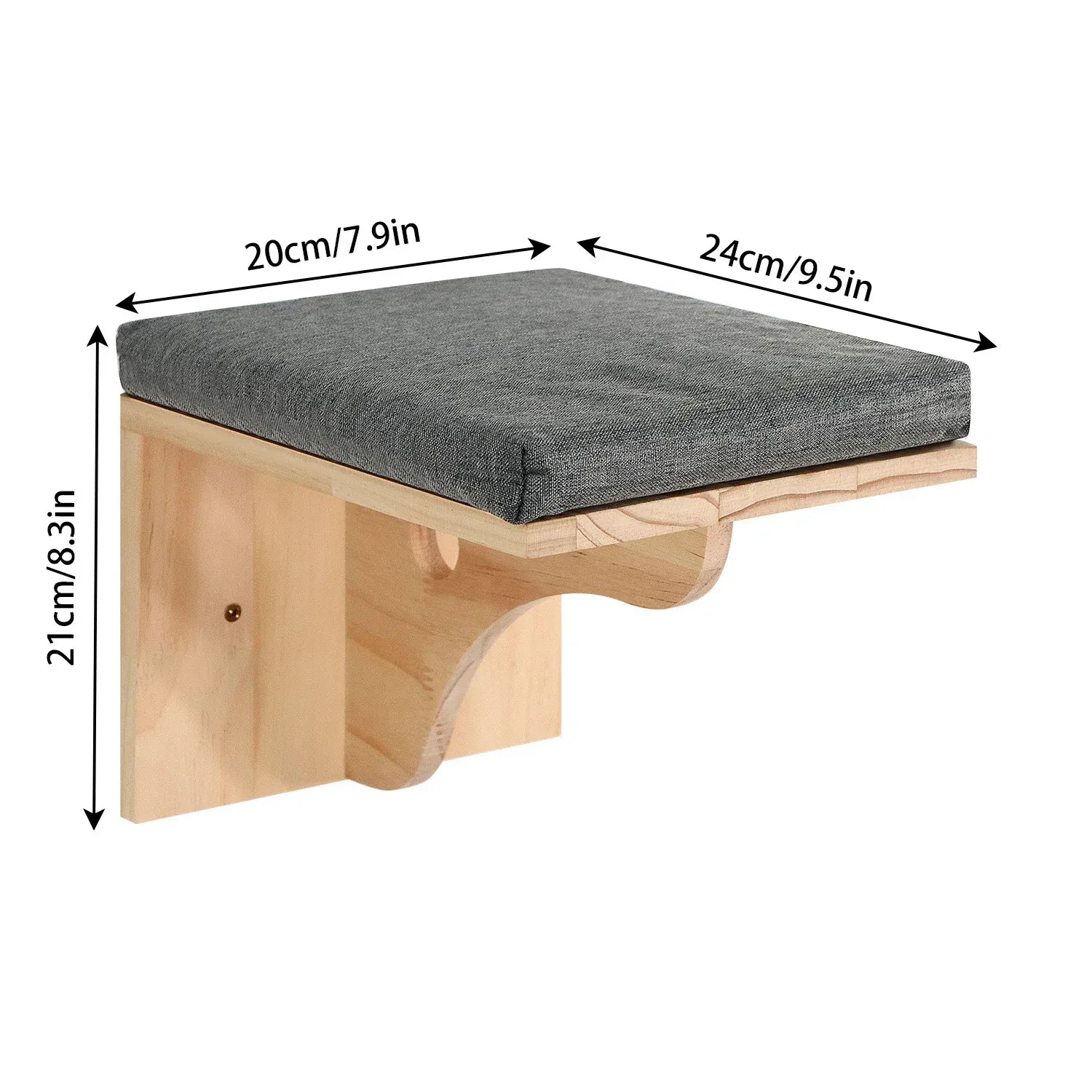 TechnuPet Cat Hammock 256 / CHINA Wall-Mounted Cat Shelf Bed