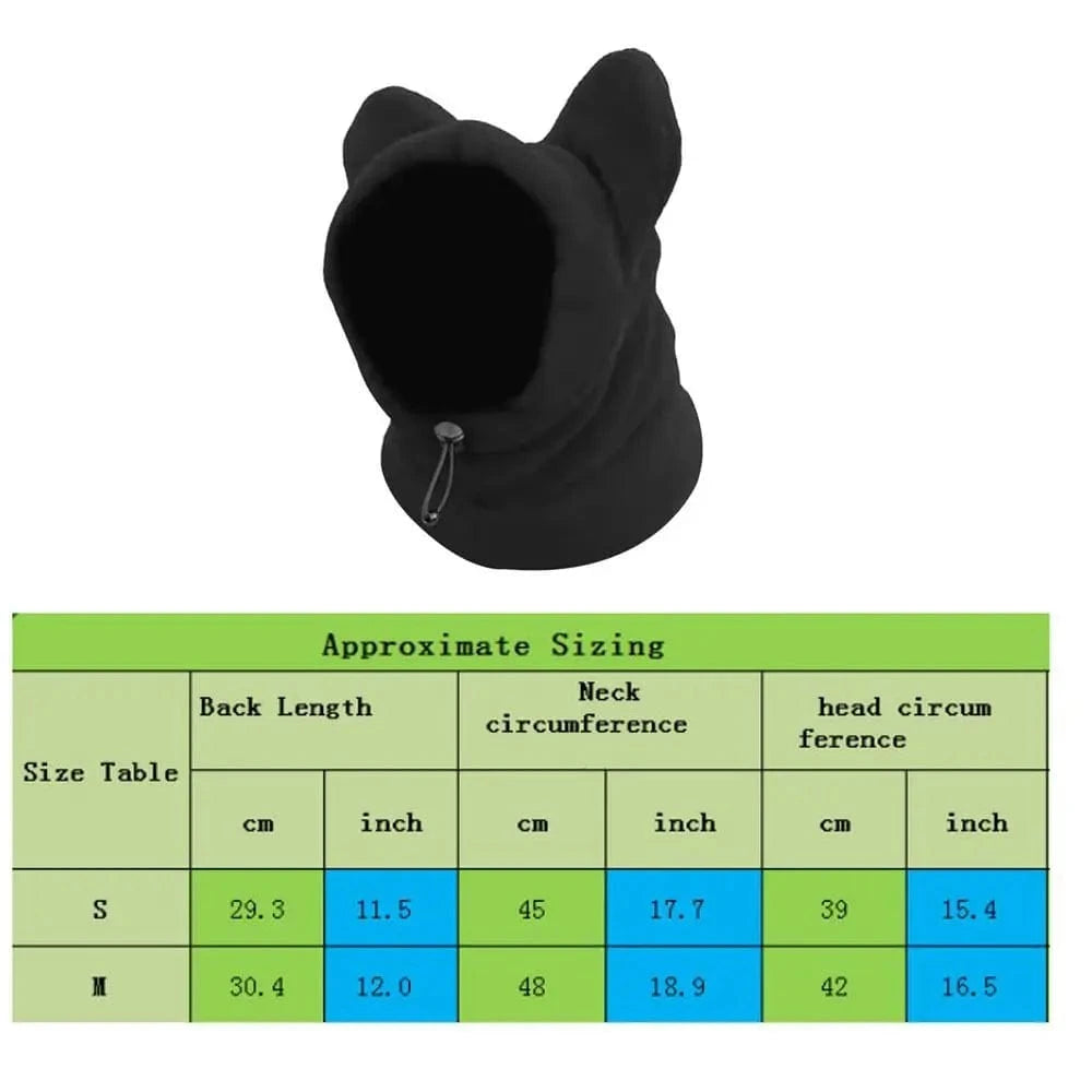 TechnuPet Pet Clothing Warm Dog Fleece Hat