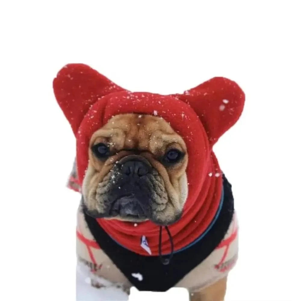 TechnuPet Pet Clothing Warm Dog Fleece Hat