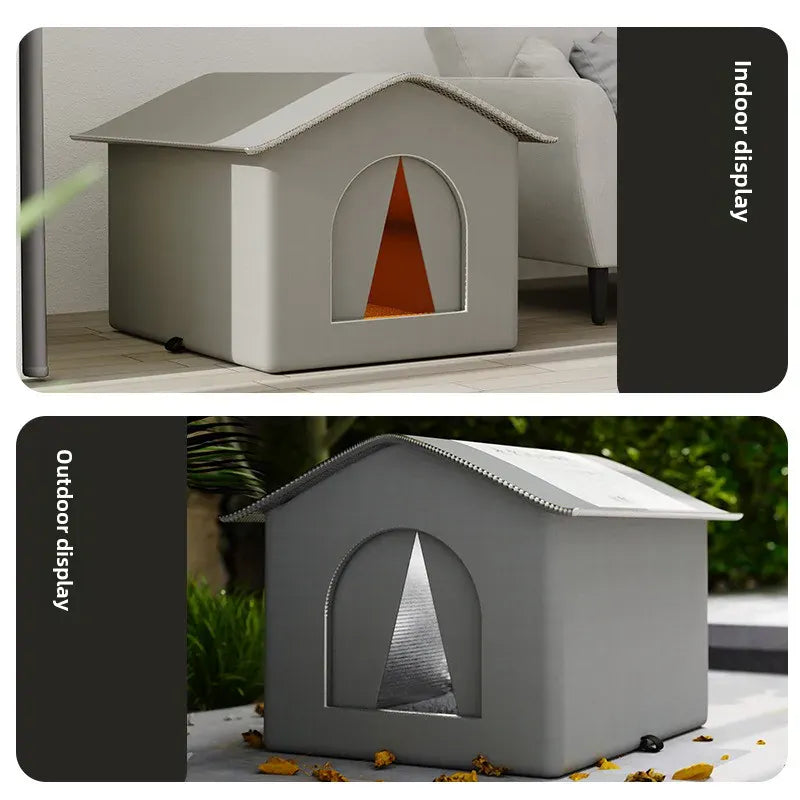 TechnuPet Cat Houses Waterproof Outdoor Pet Cave
