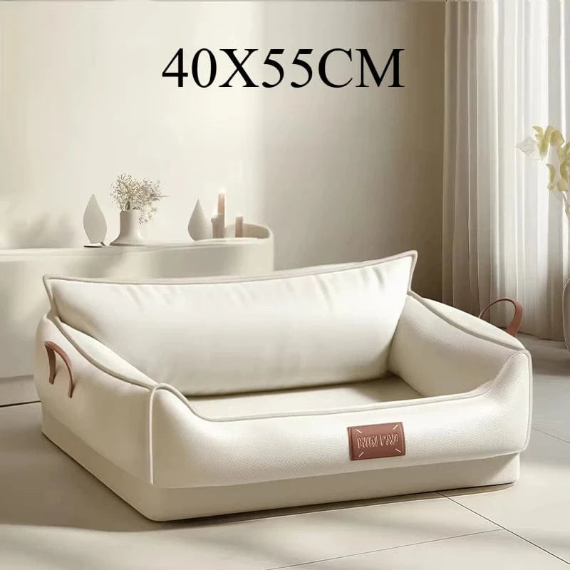 TechnuPet Dog Bed White M within 5kg Waterproof Winter Dog Bed Mat